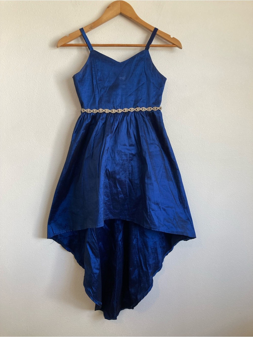 Rare Editions Royal Blue High-Low Party Dress Size 10